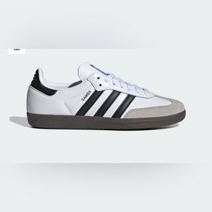 SAMBA OG SHOES/ ADIDAS/ USED/ SIZE: US 4 /white & black